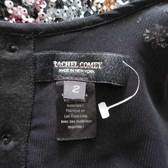 Rachel Comey Sling Dress In Black Flowers - Picture 8 of 8